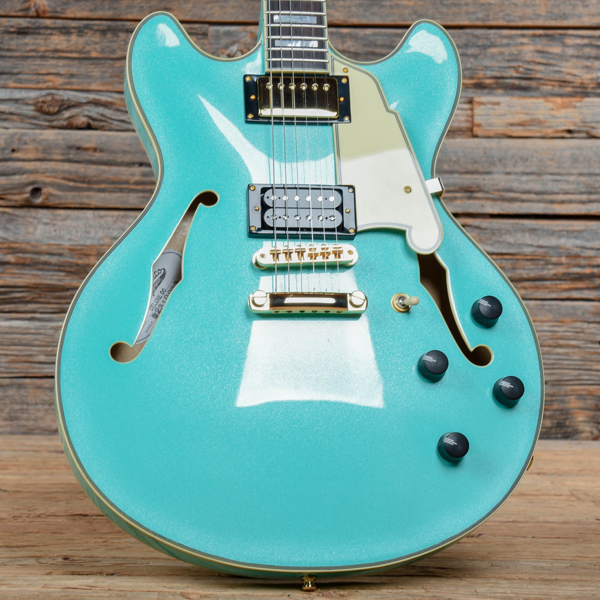 D'Angelico Deluxe Melanie Faye DC Blue 2023 Electric Guitars / Semi-Hollow