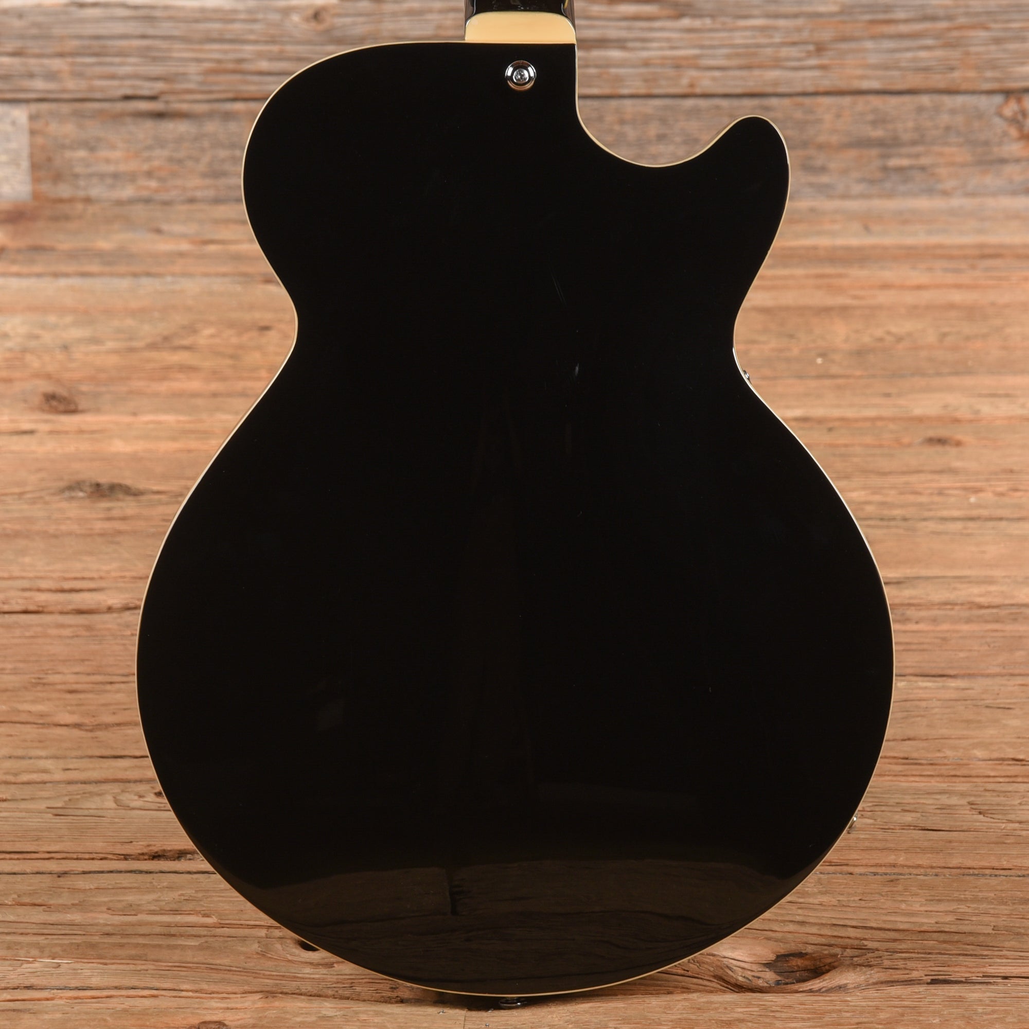 D'Angelico Premier SS Semi-Hollow Single Cutaway Black  LEFTY Electric Guitars / Semi-Hollow