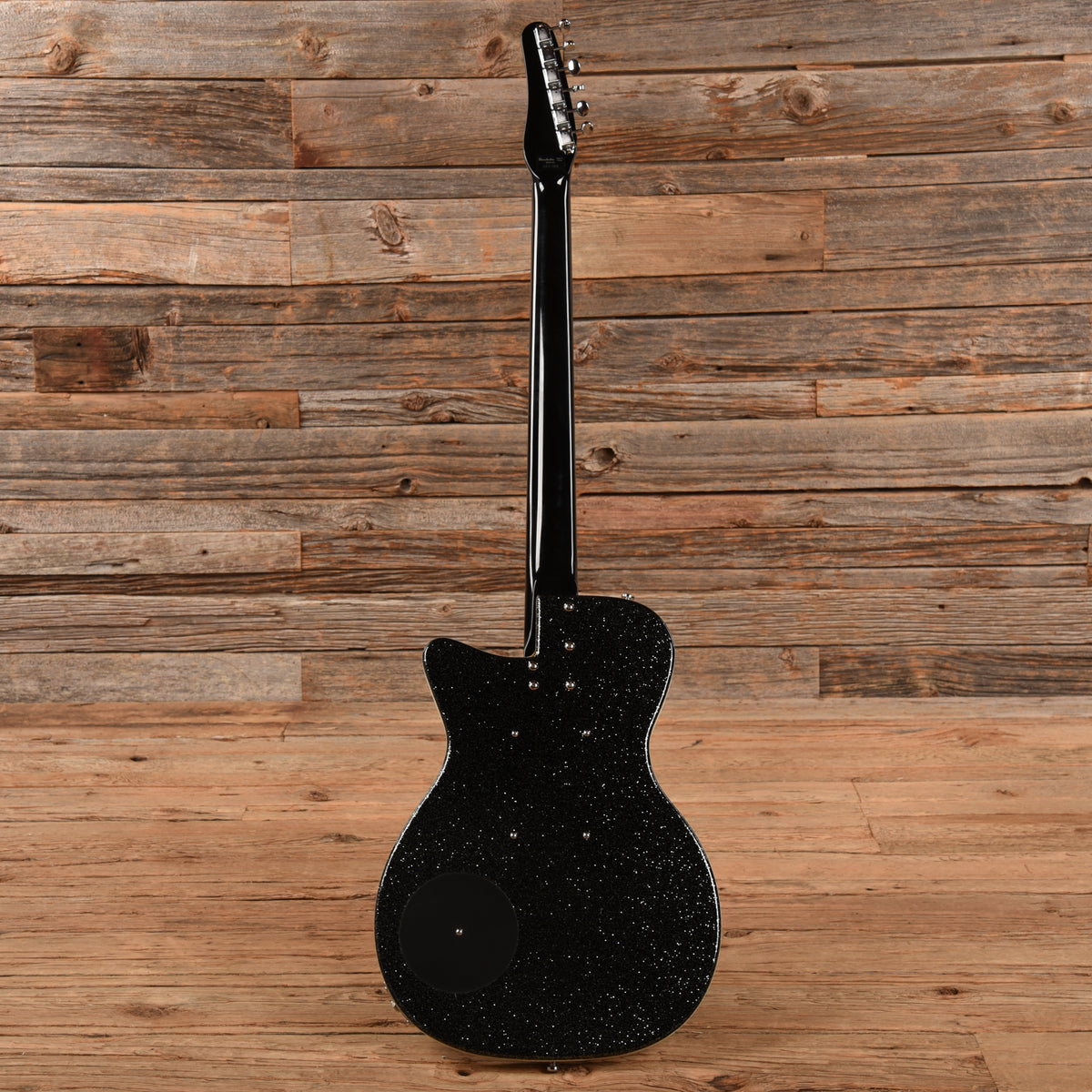 Danelectro '56 Baritone Black Sparkle Electric Guitars / Solid Body