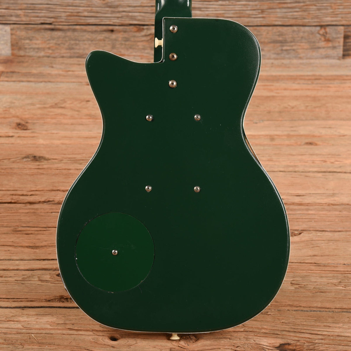 Danelectro U-2 Green Refin 1950s Electric Guitars / Solid Body