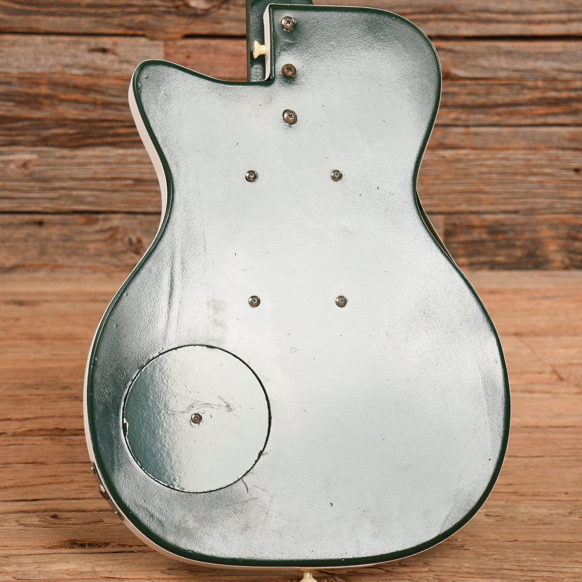 Danelectro U-2 Green Refin 1950s Electric Guitars / Solid Body