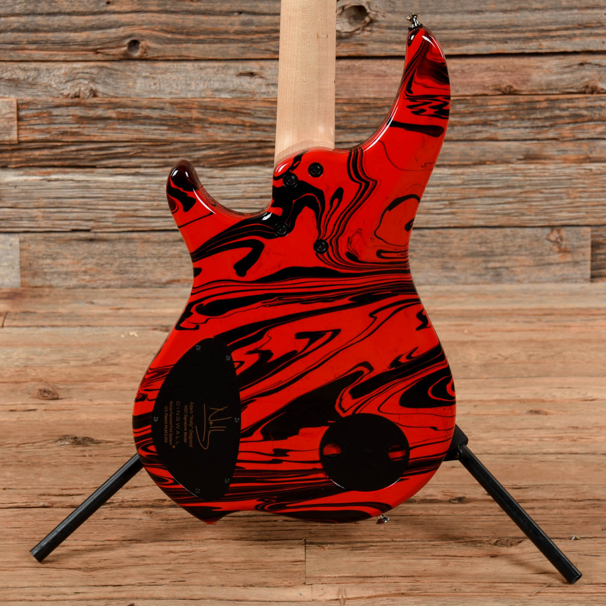 Dingwall NG2 Adam "Nolly" Getgood Signature Ferrari Red Swirl Bass Guitars / 5-String or More