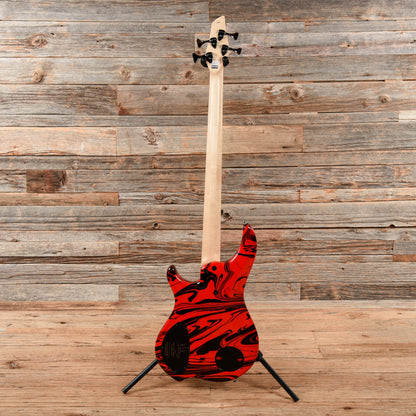 Dingwall NG2 Adam "Nolly" Getgood Signature Ferrari Red Swirl Bass Guitars / 5-String or More