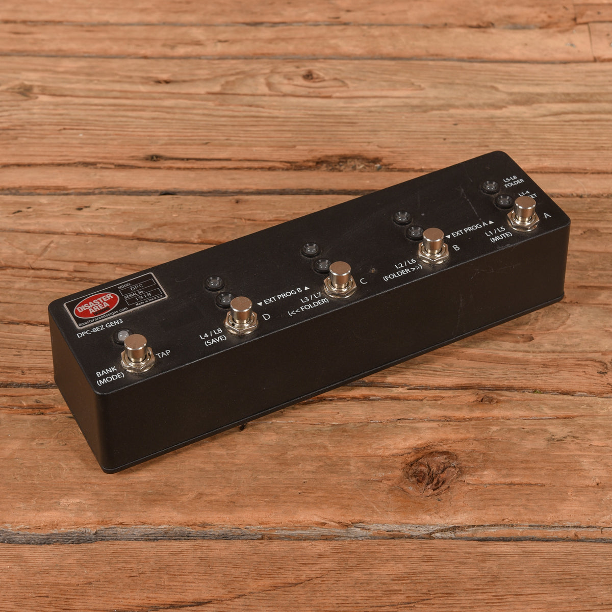 Disaster Area DPC8 EZ Gen3 Effects and Pedals / Controllers, Volume and Expression