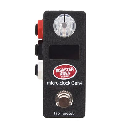 Disaster Area micro.clock Gen4 Tap Tempo Controller Effects and Pedals / Controllers, Volume and Expression