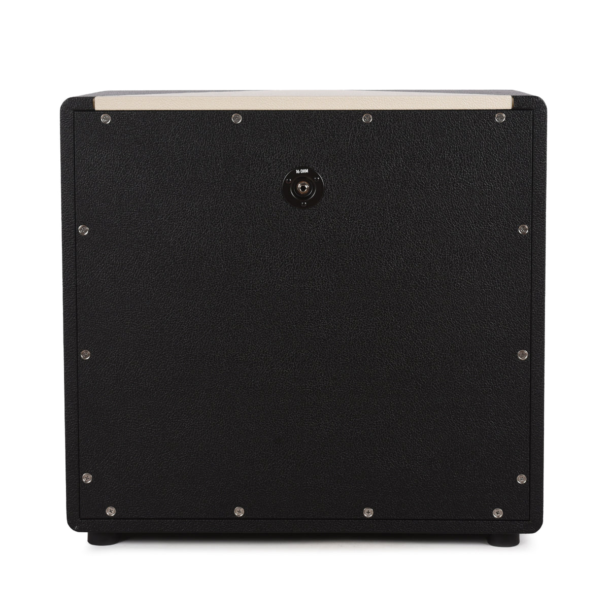 Divided by 13 1x12 Closed Back Rock Block Cab w/G12M Black Bronco Tolex, Cream V Amps / Guitar Amps / Guitar Cabinets