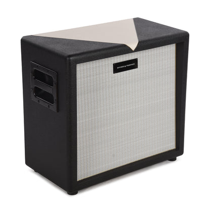 Divided by 13 1x12 Closed Back Rock Block Cab w/G12M Black Bronco Tolex, Cream V Amps / Guitar Amps / Guitar Cabinets