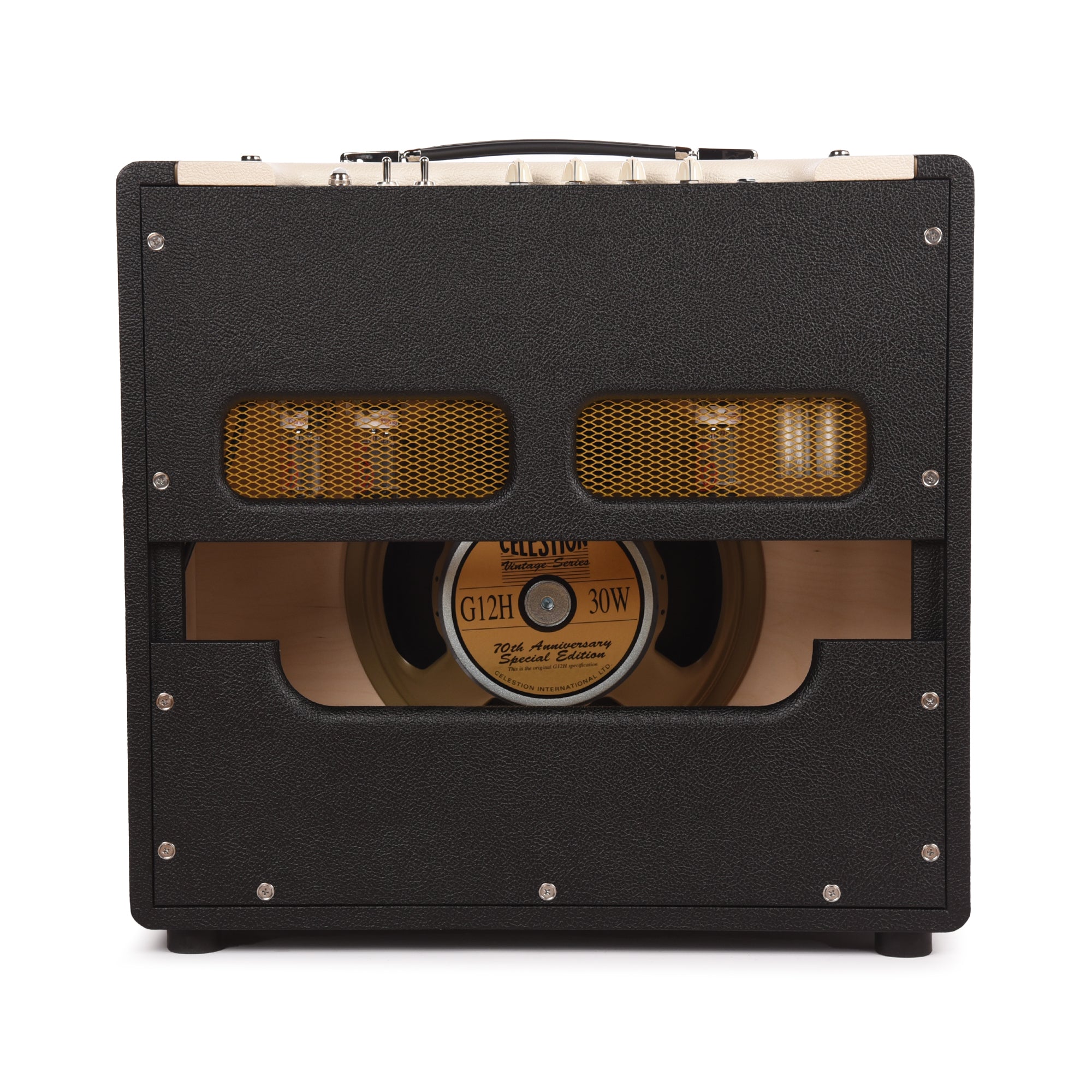 Divided by 13 CJ 11 11W 1X12 Tube Combo w/ Celestion G12M Black Bronco Tolex, Cream V Amps / Guitar Amps / Guitar Combos
