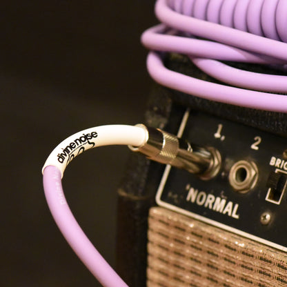 Divine Noise 50/50 Instrument Cable 30' Straight/Straight Lavender Haze Accessories / Cables