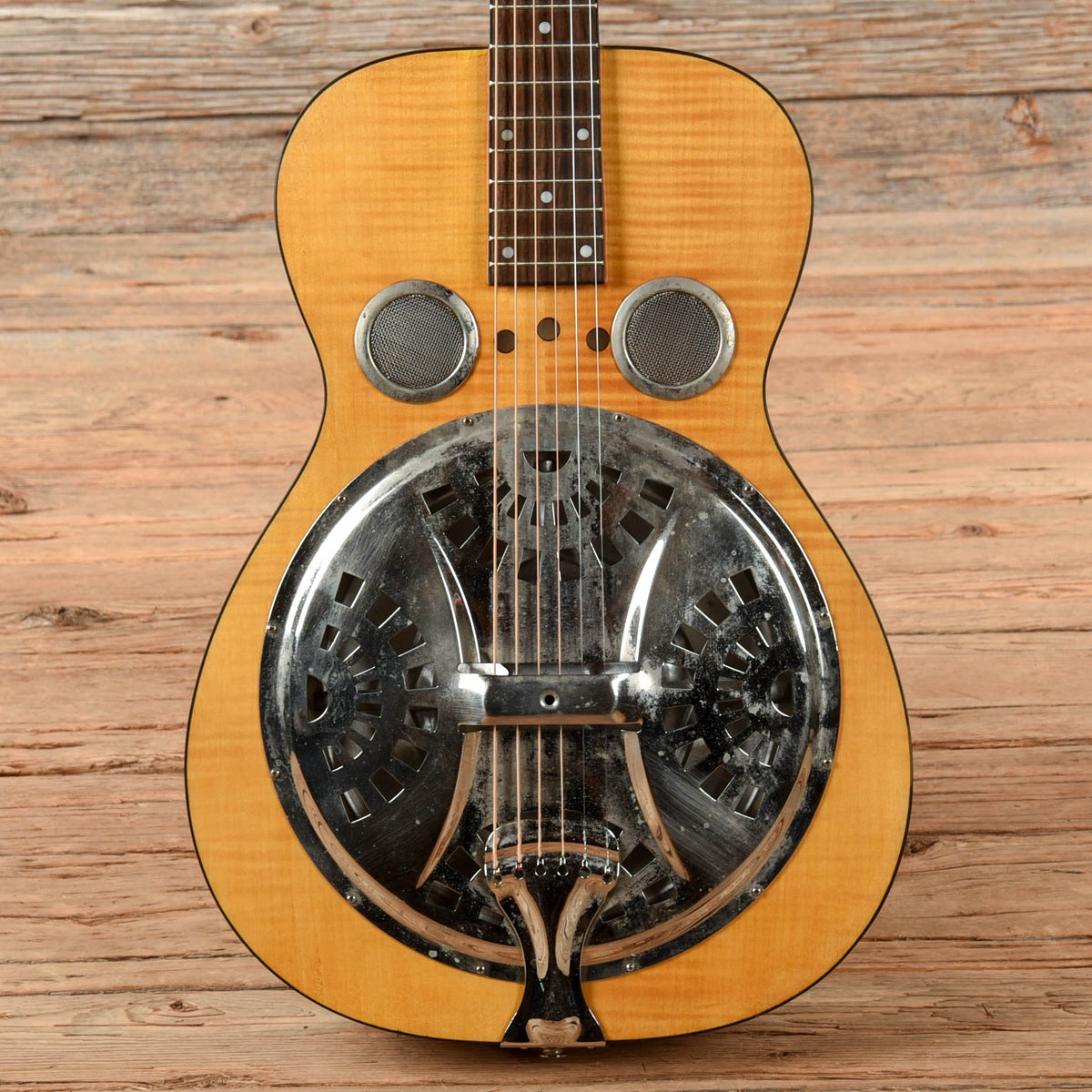 Dobro Hound Dog Deluxe Round Neck Acoustic Guitars / Resonator