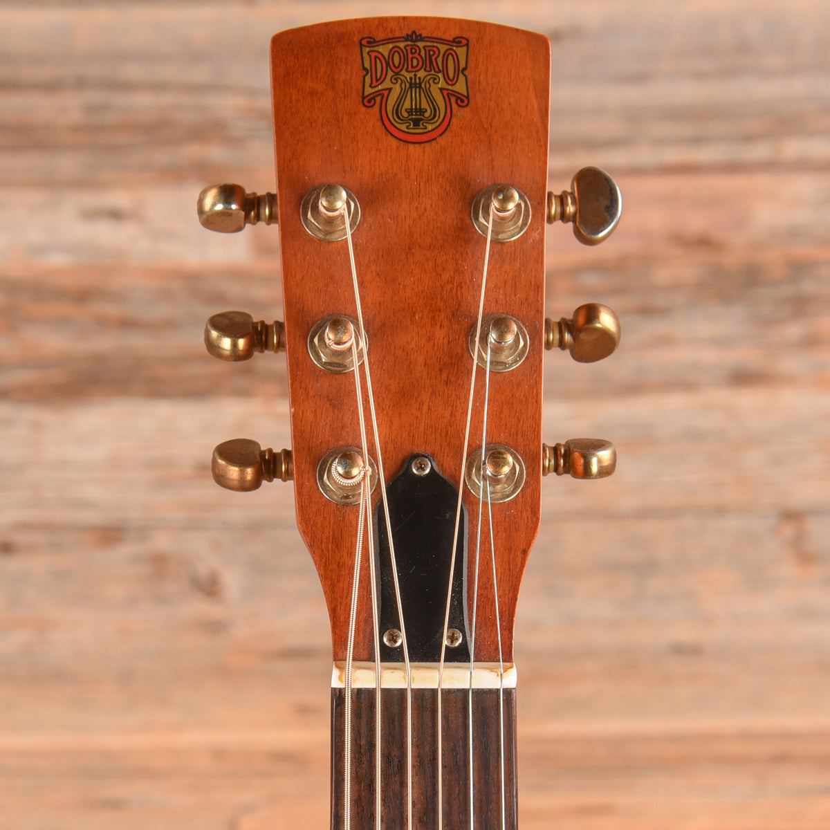 Dobro Hound Dog Round Neck Brown Acoustic Guitars / Resonator