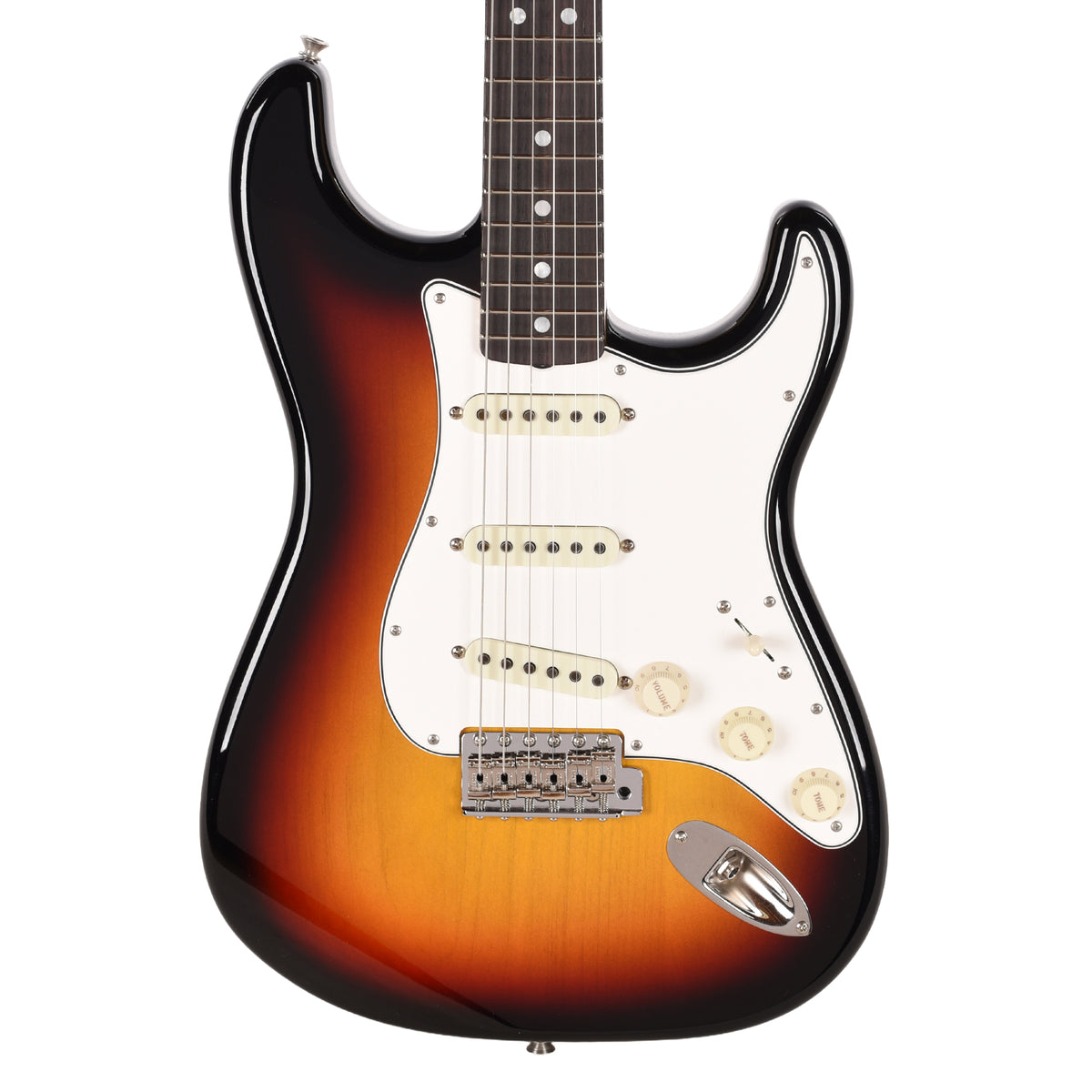 Fender Custom Shop 2026 Time Machine 1966 Stratocaster Deluxe Closet Classic Aged Target 3-Tone Sunburst Electric Guitars