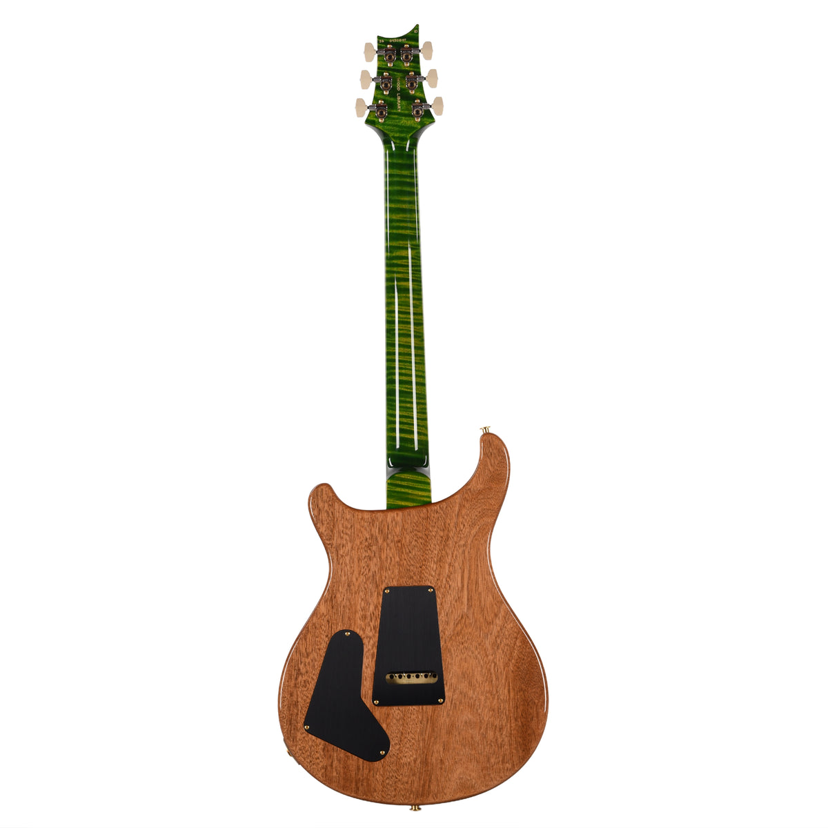 PRS Wood Library McCarty Tremolo Flame 10-Top Emerald w/"408" Switching, Natural Back & Stained Neck Electric Guitars