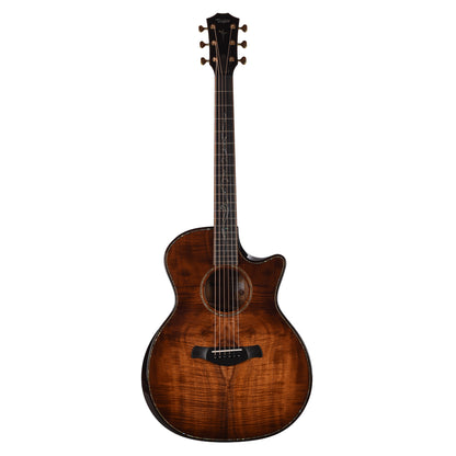 Taylor Next Generation Builder's Edition K24ce Grand Auditorium Figured Hawaiian Koa Kona Burst w/Claria Pickup Acoustic Guitars