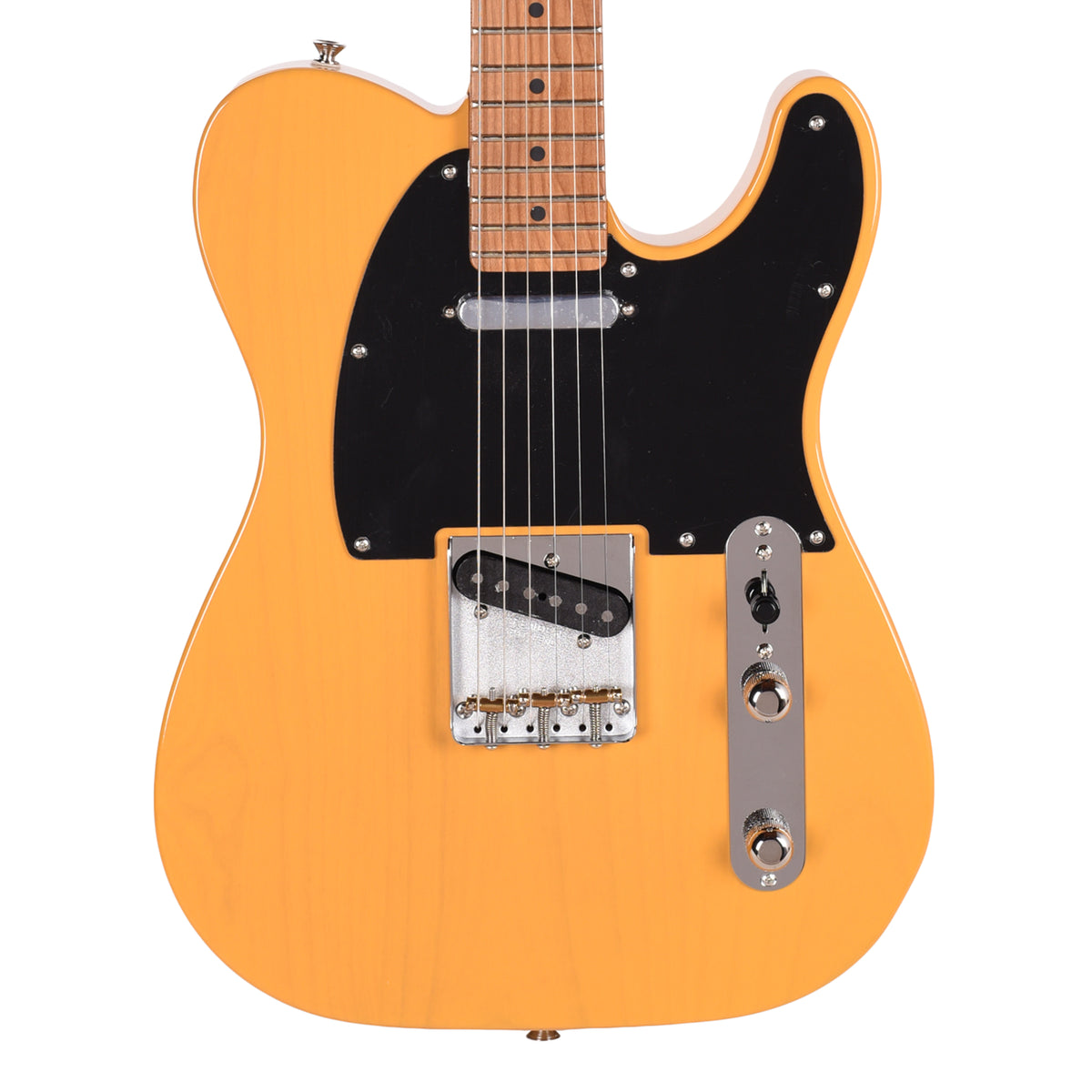Fender FSR American Professional Classic Telecaster, Roasted Maple Fingerboard, Butterscotch Blonde Electric Guitars