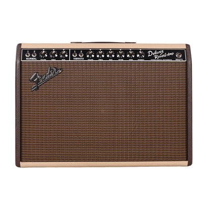 Fender FSR Limited Edition '65 Deluxe Reverb 22w 1x12 Combo Amp Two-Tone Vanilla/Cocoa w/G12-65 Speaker Amplifiers