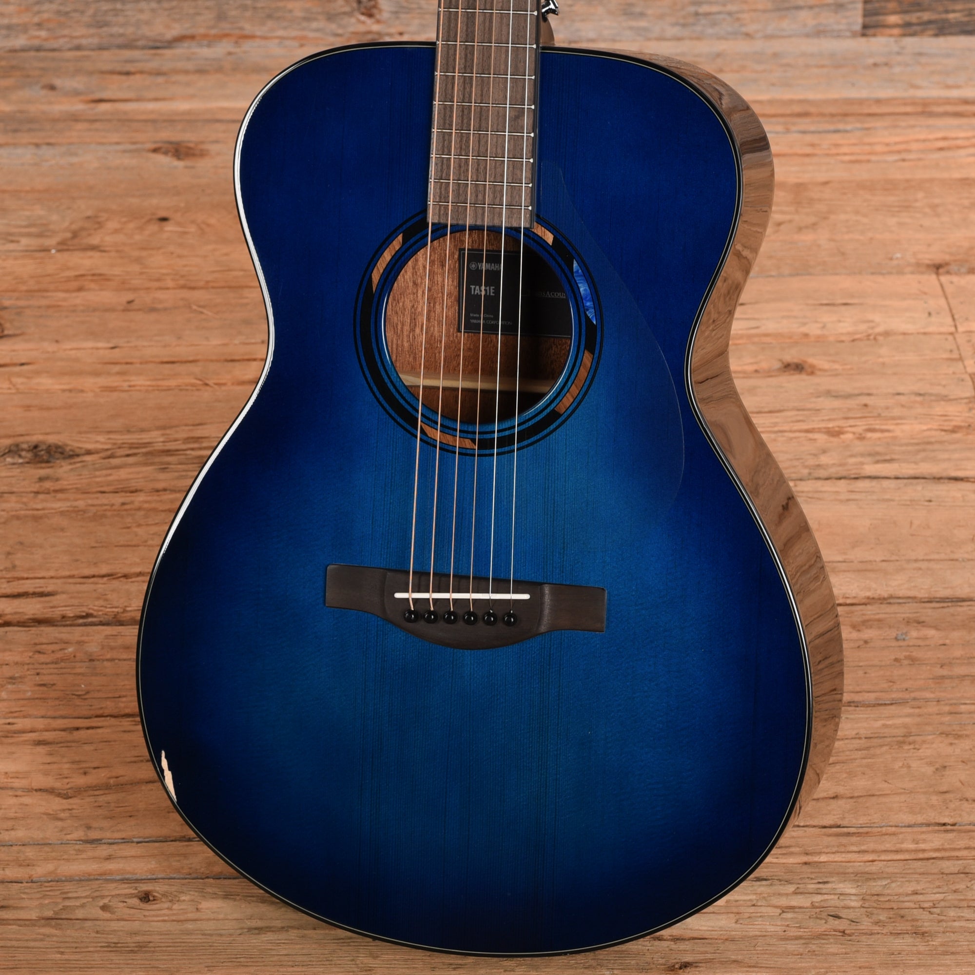Yamaha TAS1E TransAcoustic Acoustic-Electric Guitar w/ Built In Effects Ultra Marine Acoustic Guitars