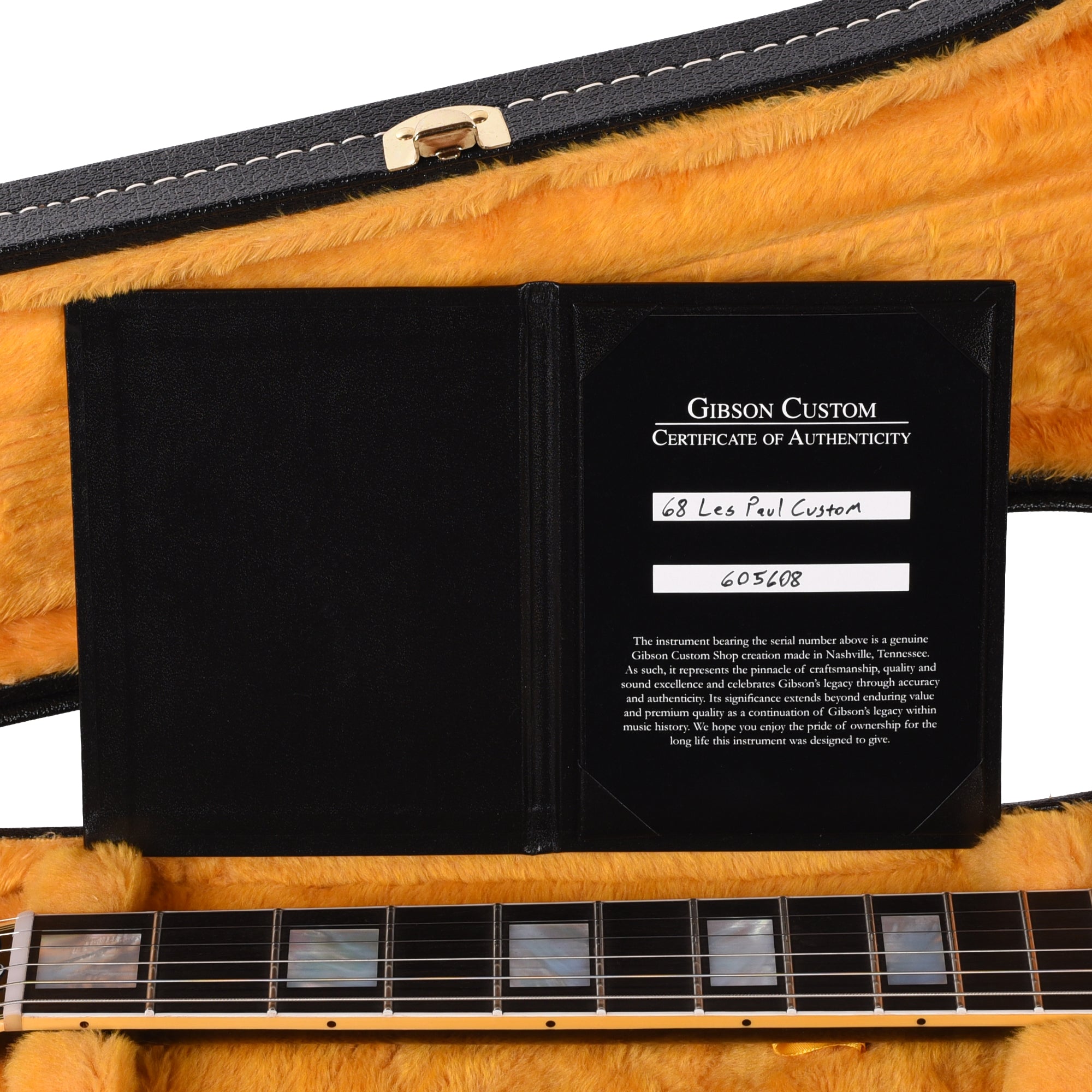 Gibson Custom Shop 1968 Les Paul Custom 