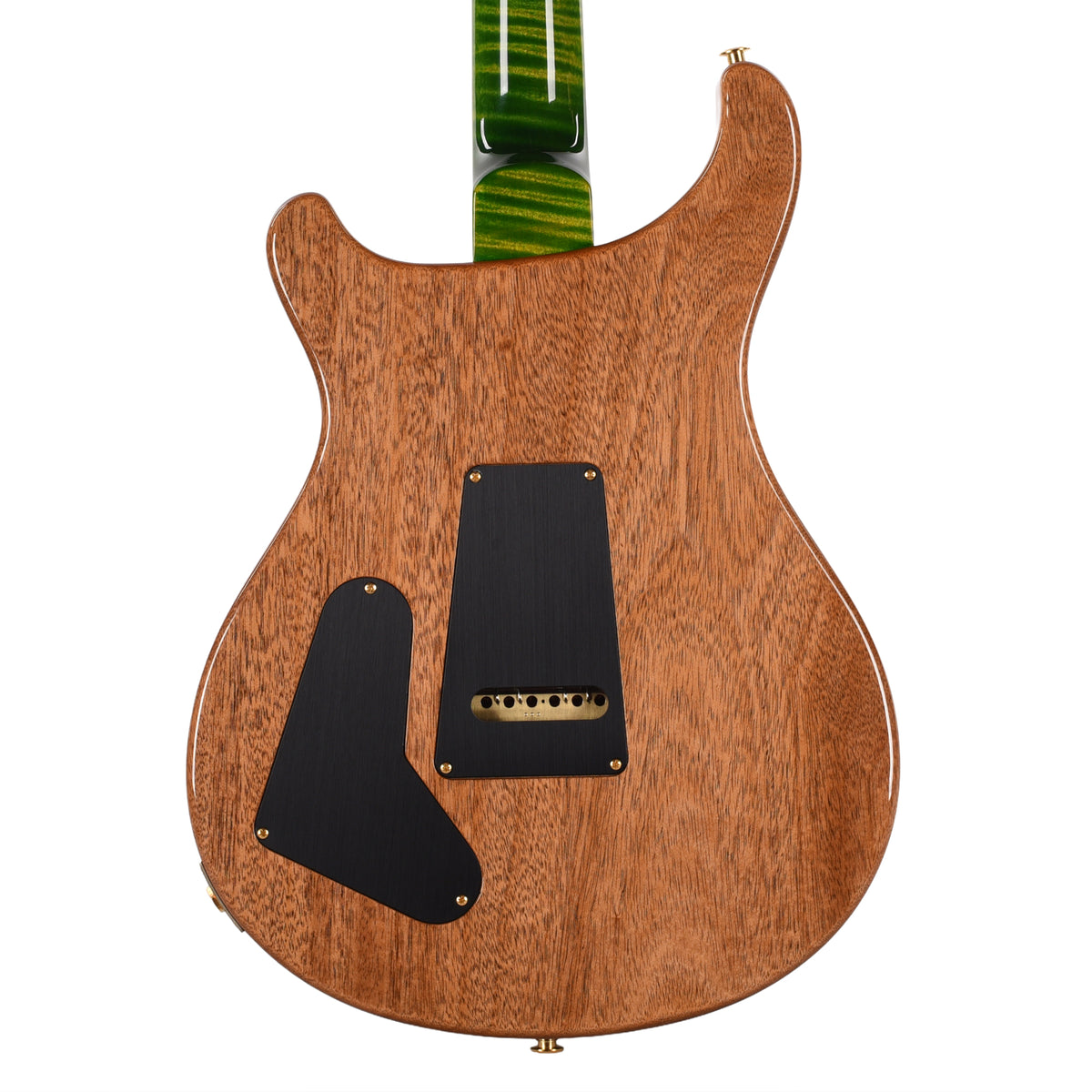 PRS Wood Library McCarty Tremolo Flame 10-Top Emerald w/"408" Switching, Natural Back & Stained Neck Electric Guitars