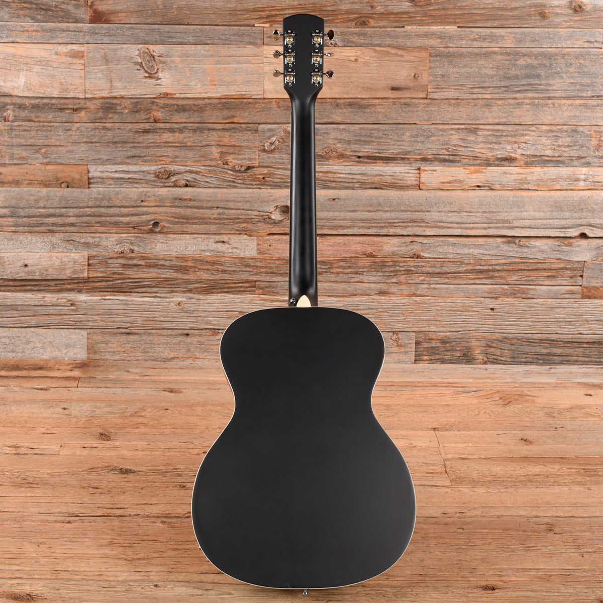 Orangewood Juniper II Baritone Black Live Rubber Bridge Acoustic-Electric Guitar Matte Black Acoustic Guitars