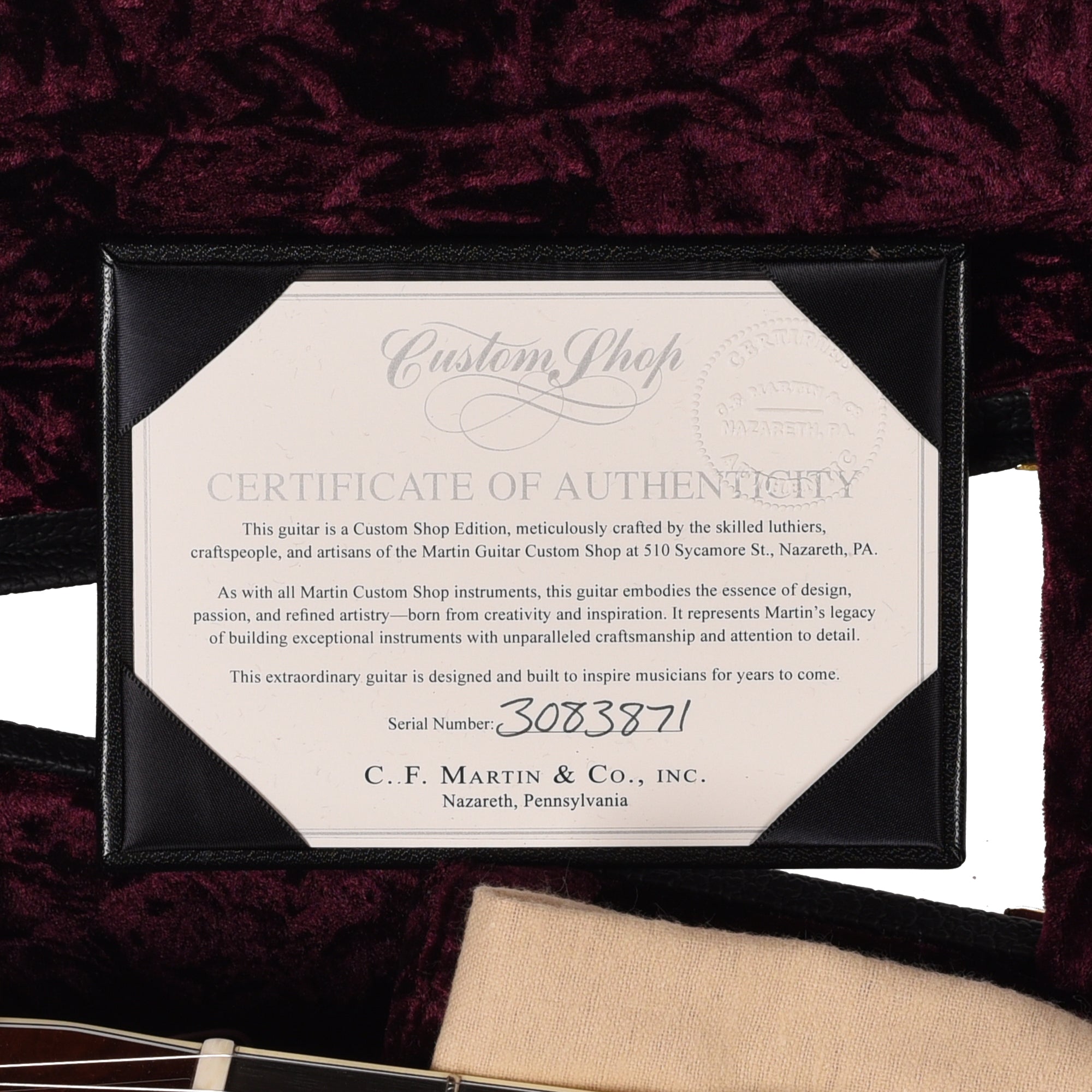 Martin Custom Shop OM-42 Style Auditorium Adirondack Spruce VTS/Guatemalan Rosewood 1935 Sunburst
