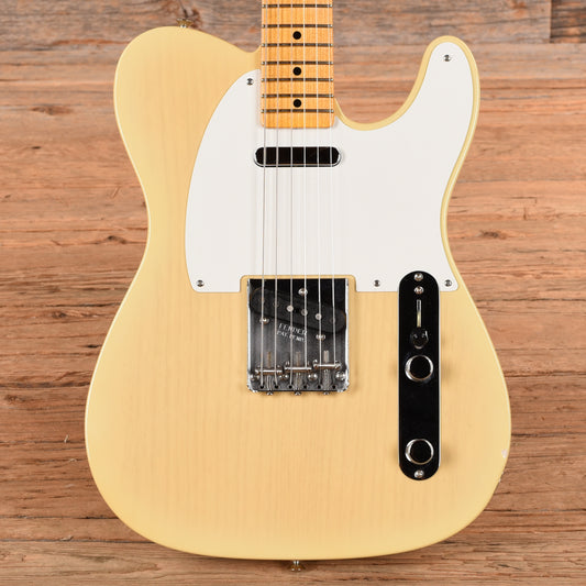 Fender Custom Shop 1955 Telecaster "Chicago Special" NOS Super Faded Nocaster Blonde Electric Guitars