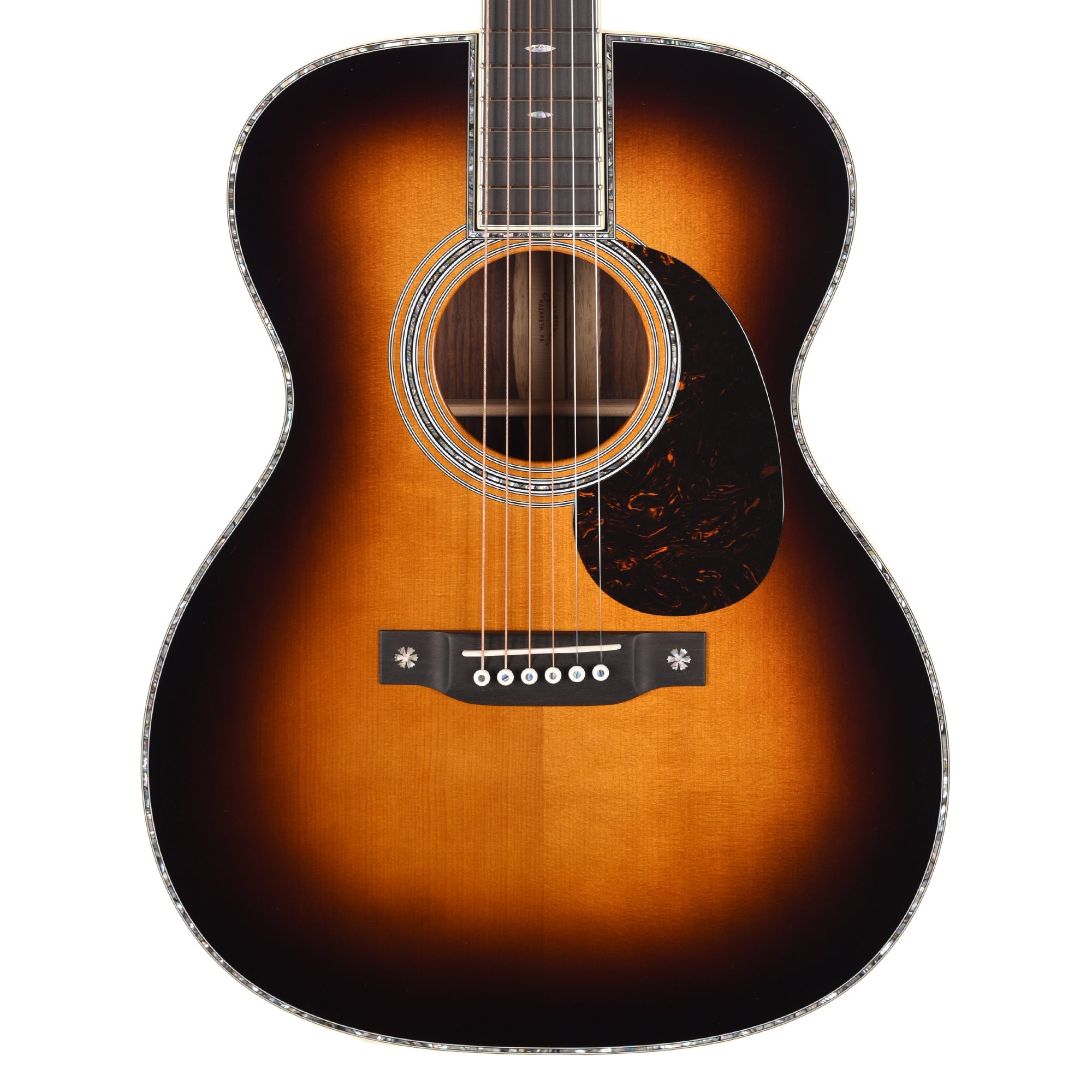 Martin Custom Shop OM-42 Style Auditorium Adirondack Spruce VTS/Guatemalan Rosewood 1935 Sunburst