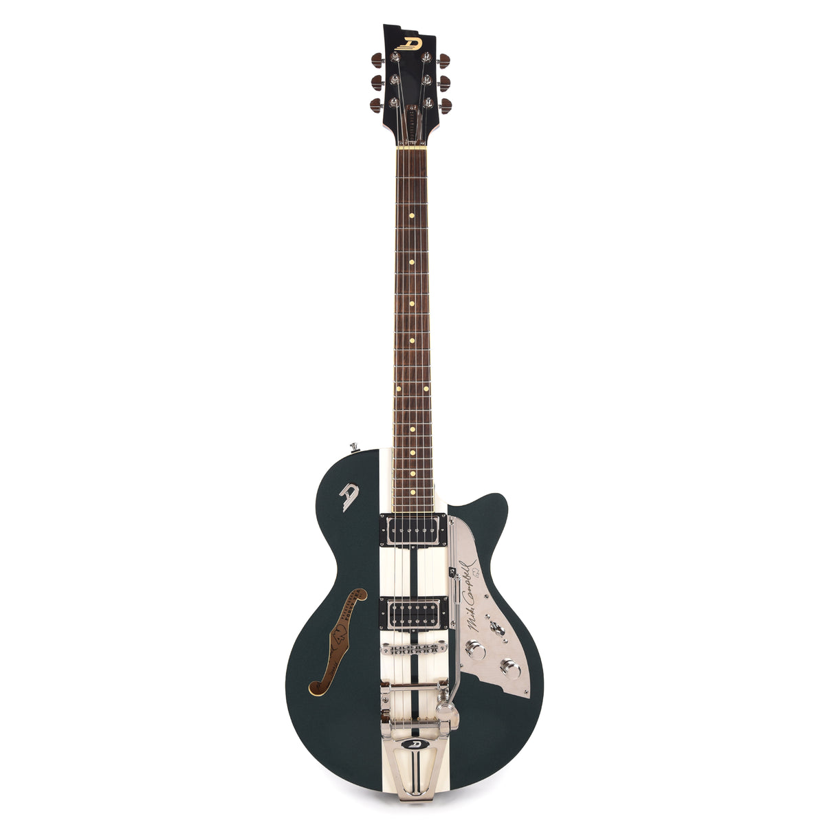 Duesenberg Custom Shop Mike Campbell 40th Anniversary Catalina Green Electric Guitars / Semi-Hollow