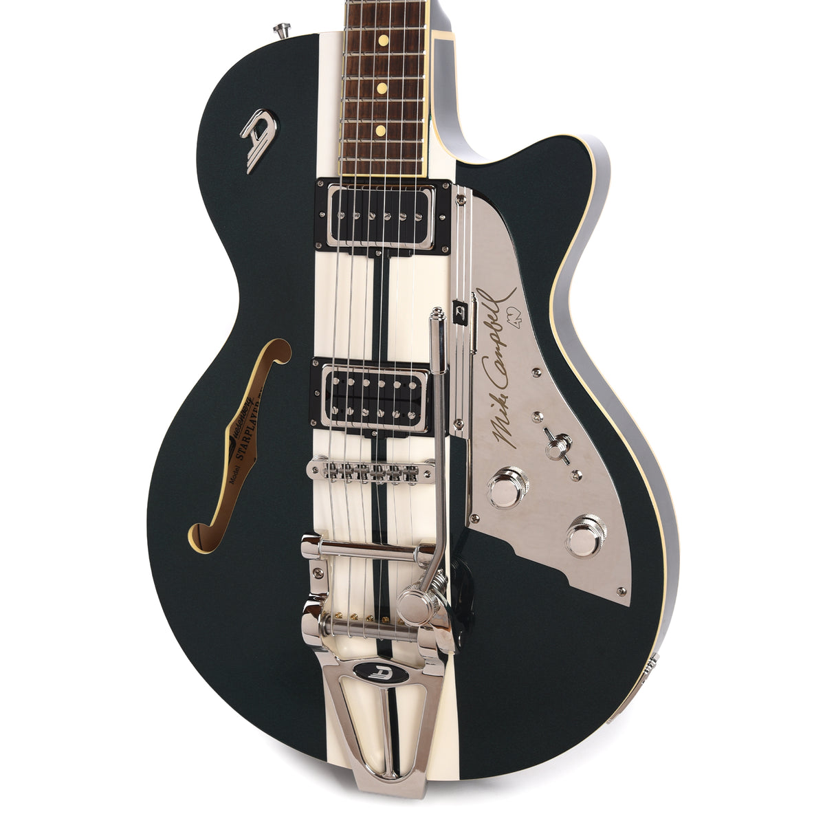 Duesenberg Custom Shop Mike Campbell 40th Anniversary Catalina Green Electric Guitars / Semi-Hollow