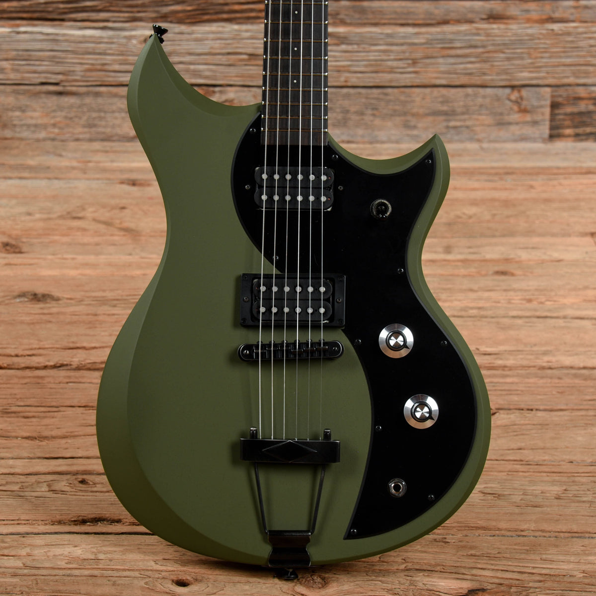 Dunable USA Cyclops Satin Olive Green Electric Guitars / Solid Body