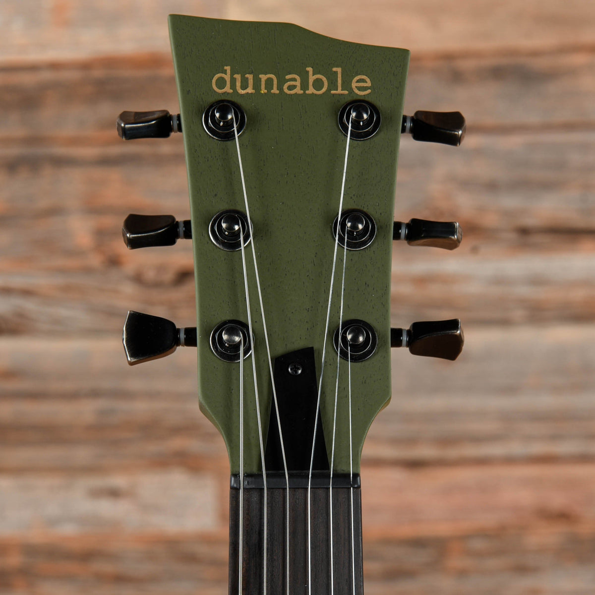 Dunable USA Cyclops Satin Olive Green Electric Guitars / Solid Body