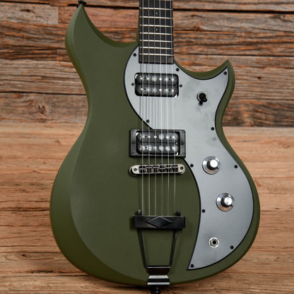 Dunable USA Cyclops Satin Olive Green Electric Guitars / Solid Body