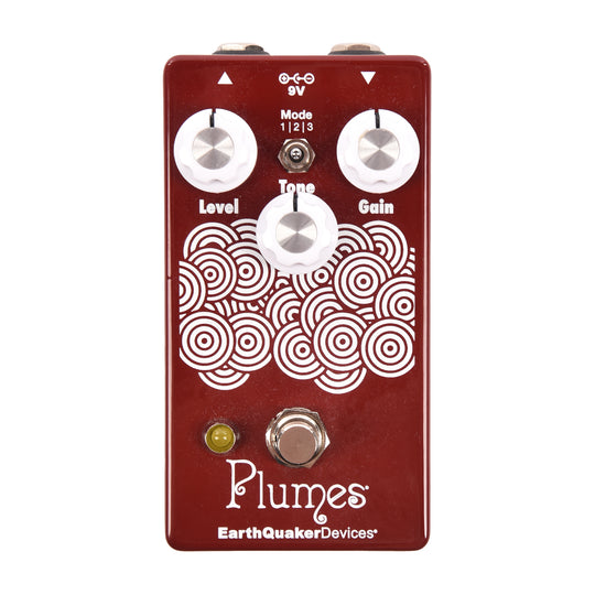 EarthQuaker Devices Plumes Overdrive Pedal One-of-a-Kind #30 Effects and Pedals / Overdrive and Boost