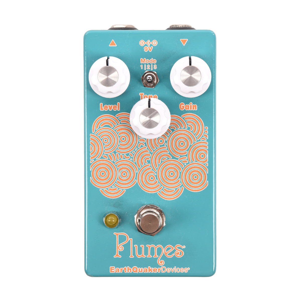 EarthQuaker Devices Plumes Overdrive Pedal One-of-a-Kind #33 Effects and Pedals / Overdrive and Boost