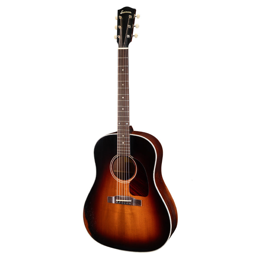 Eastman E15SS Adirondack/Mahogany Slope Shoulder Dreadnought Antique Sunburst Varnish Acoustic Guitars / Dreadnought