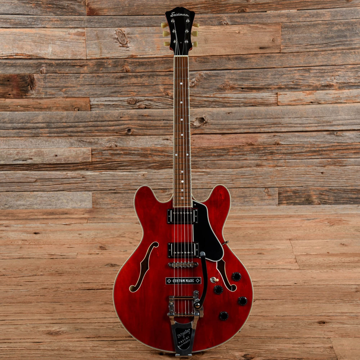 Eastman T386 Thinline Cherry 2014 Electric Guitars / Semi-Hollow