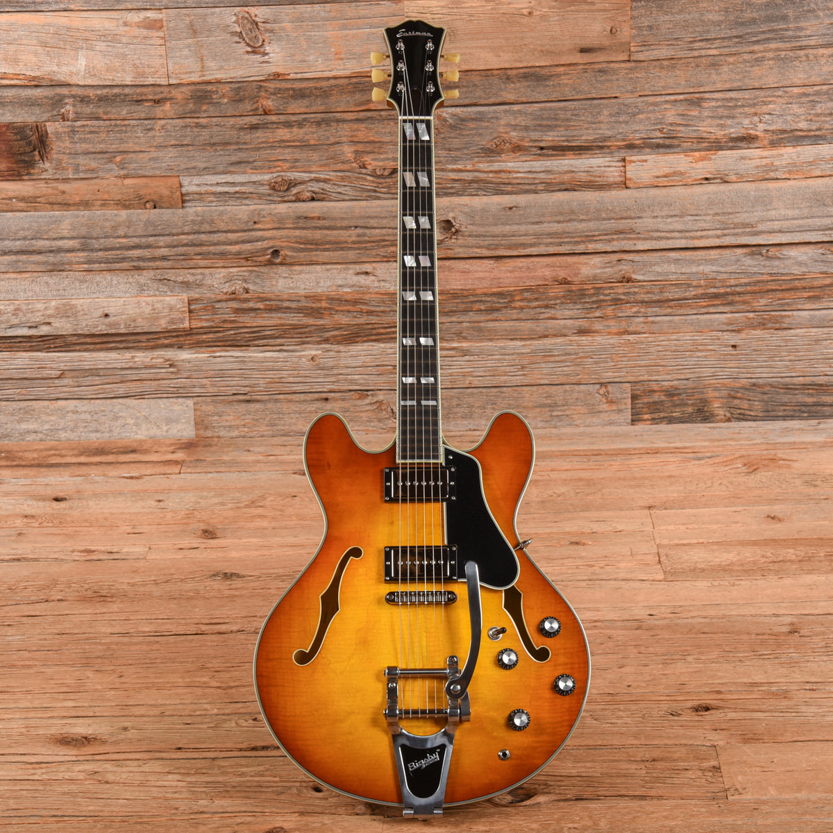 Eastman T486B Thinline Archtop Bigbsy Goldburst 2022 Electric Guitars / Semi-Hollow