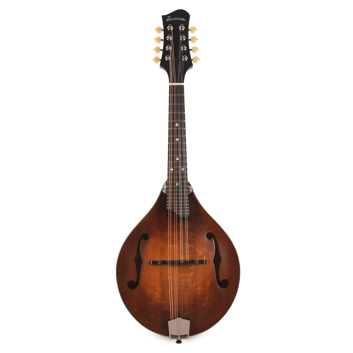 Eastman MD305 Wide-Neck Adirondack Amberburst A-Style Mandolin Folk Instruments / Mandolins