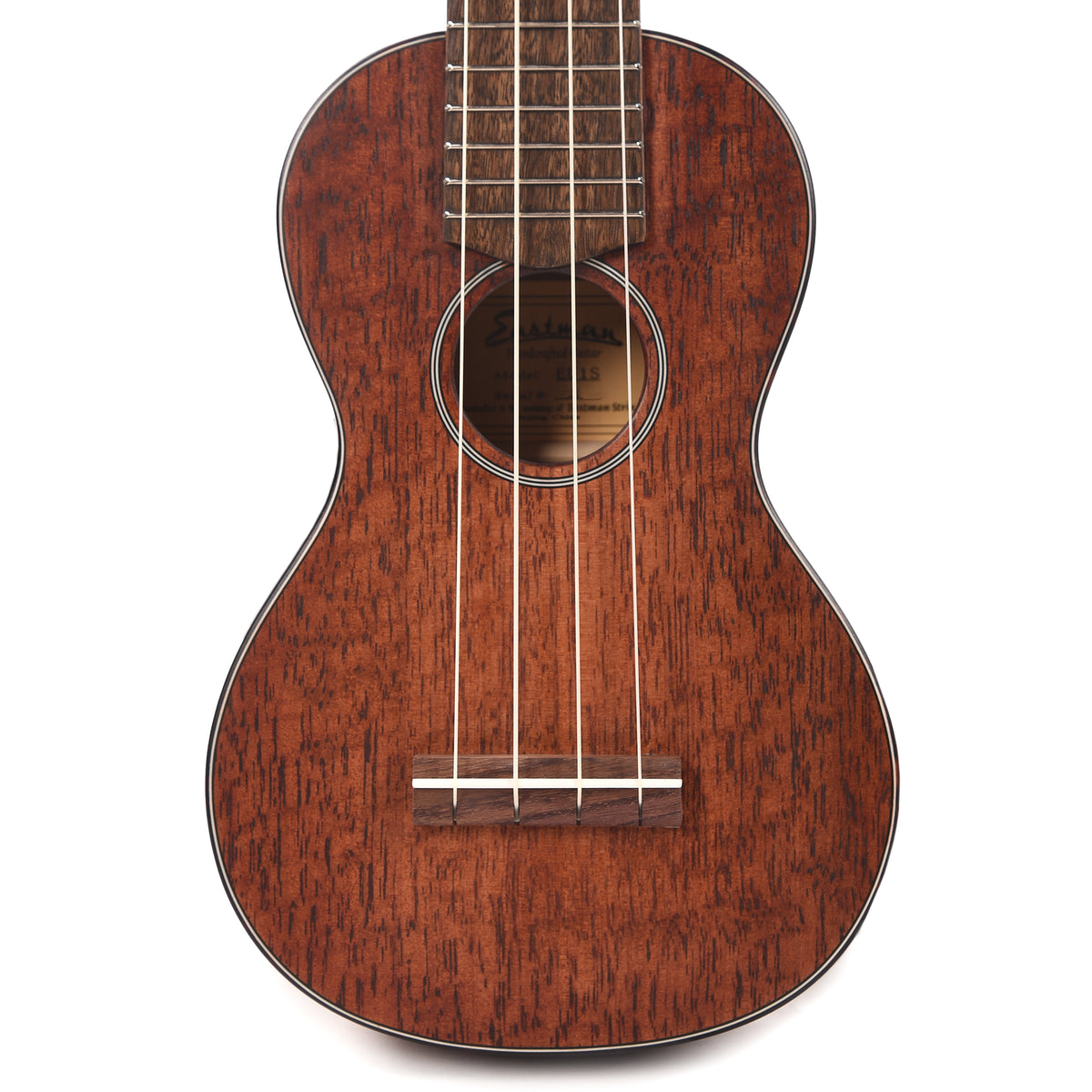 Eastman EU1 Soprano Ukulele Sapele Truetone Satin Classic Folk Instruments / Ukuleles