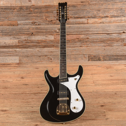 Eastwood Sidejack DLX XII Black 2018 Electric Guitars / Solid Body