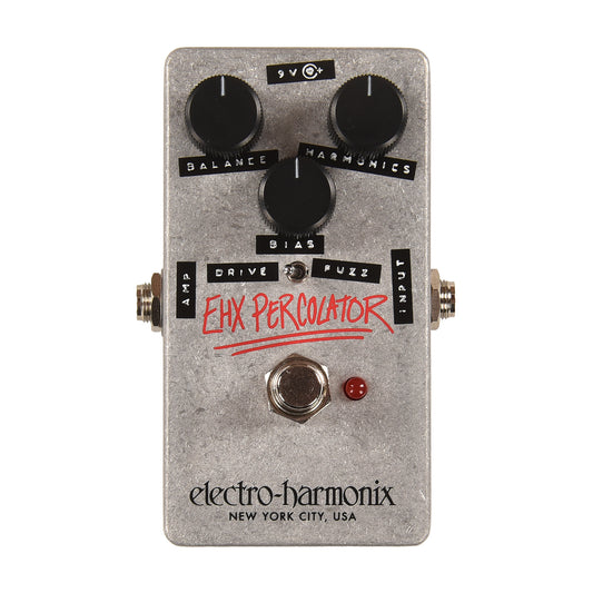Electro-Harmonix Percolator Harmonic Saturator Fuzz Effect Pedals