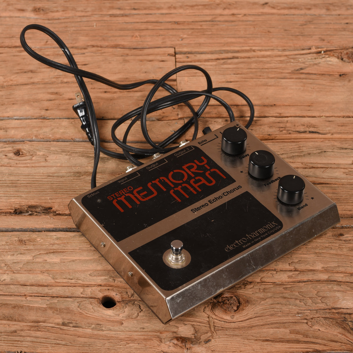 Electro-Harmonix Stereo Memory Man Echo / Chorus Effect Pedals