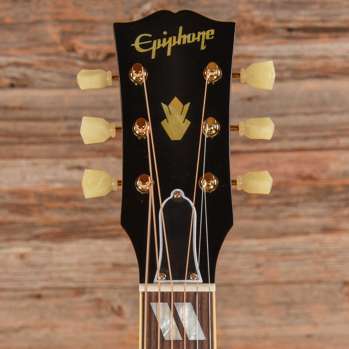 Epiphone Inspired by Gibson Custom 1960 Hummingbird Reissue Heritage Cherry Sunburst Acoustic Guitars / Dreadnought
