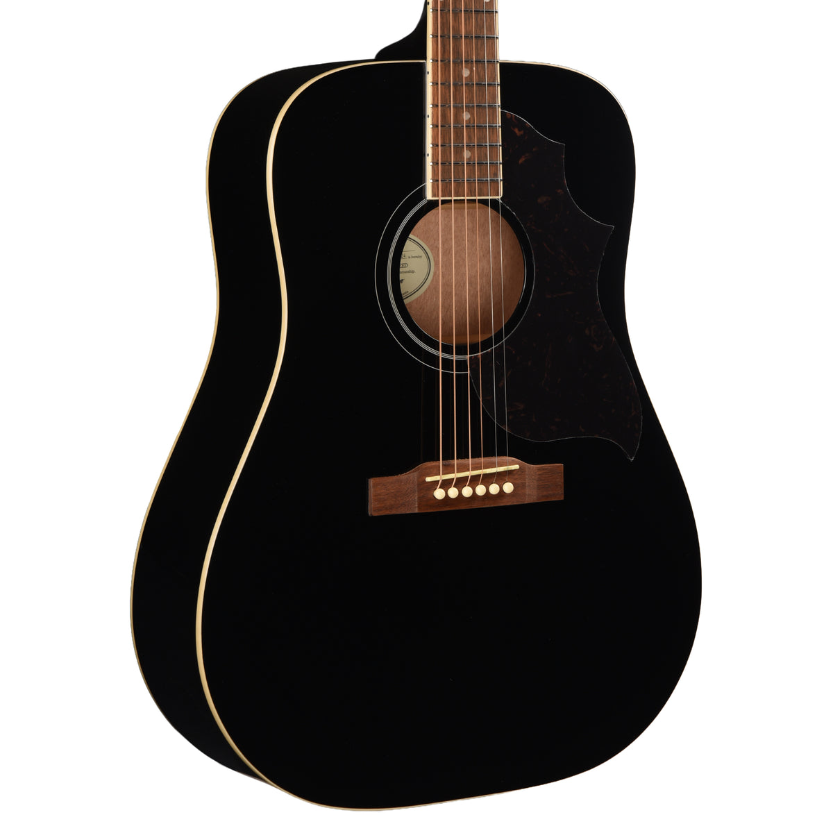 Epiphone Modern Hummingbird Tribute Ebony Acoustic Guitars