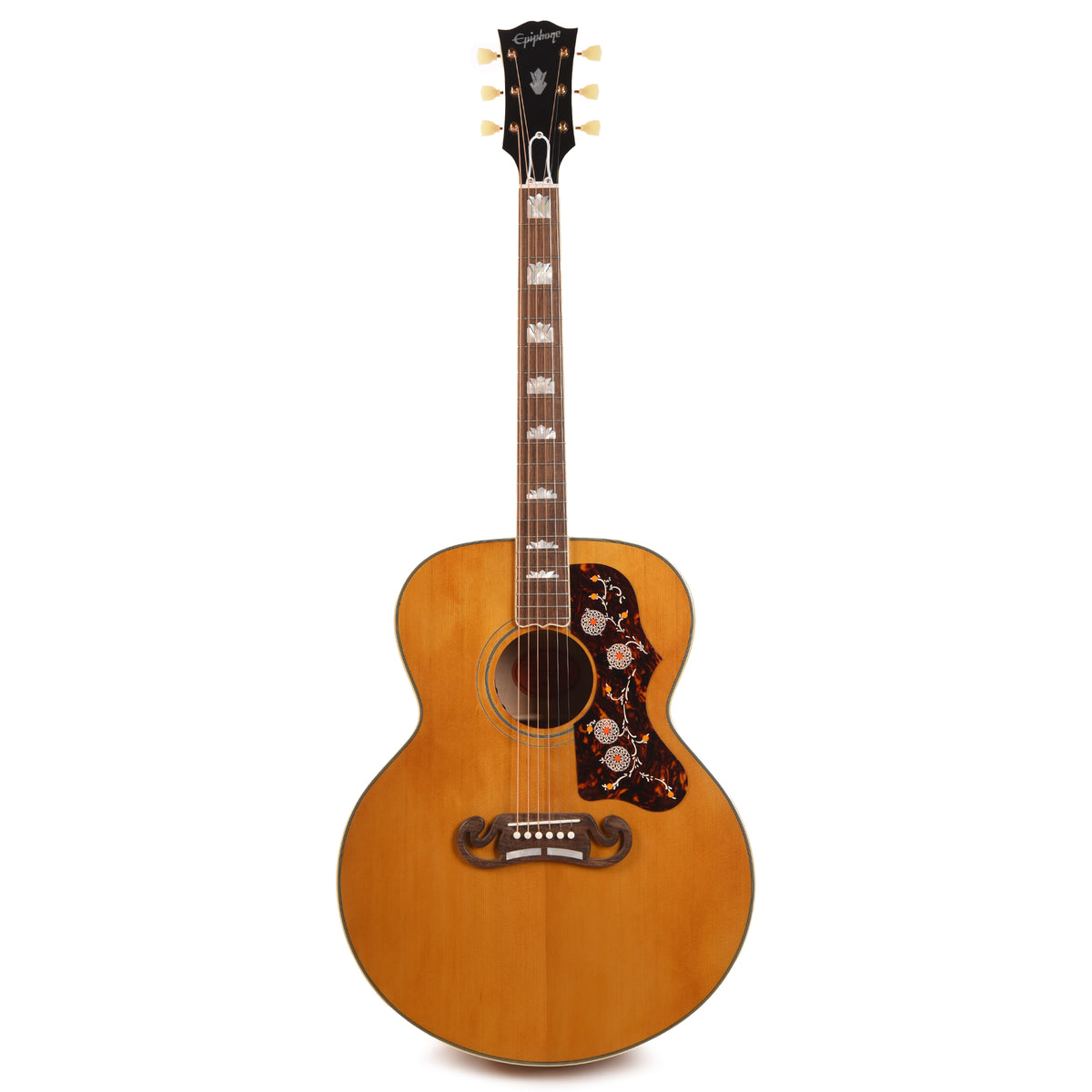 Epiphone Inspired by Gibson Custom 1957 SJ-200 Antique Natural Acoustic Guitars / Jumbo