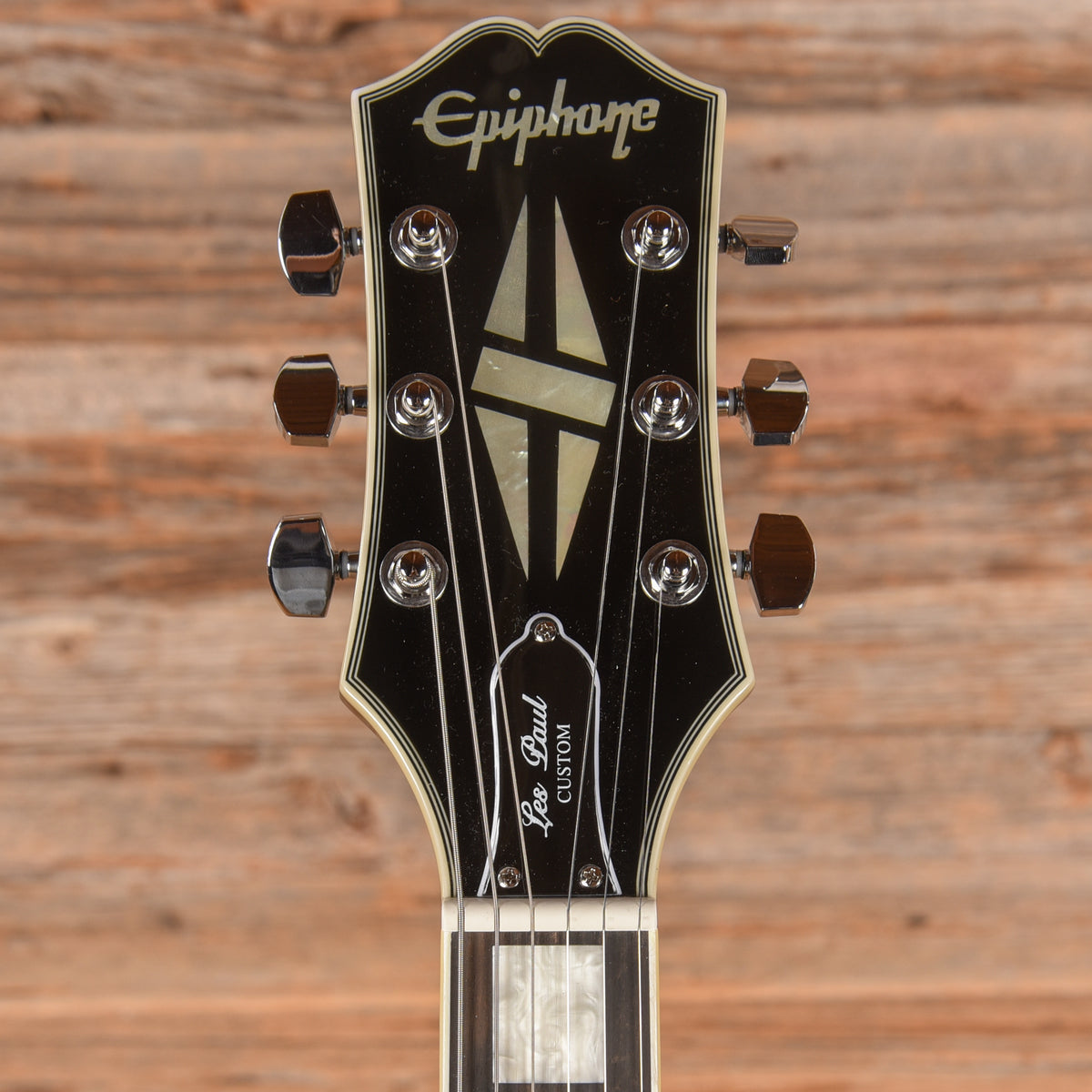 Epiphone Adam Jones Signature Art Series Les Paul Custom "Sensation" Silverburst 2023 Electric Guitars