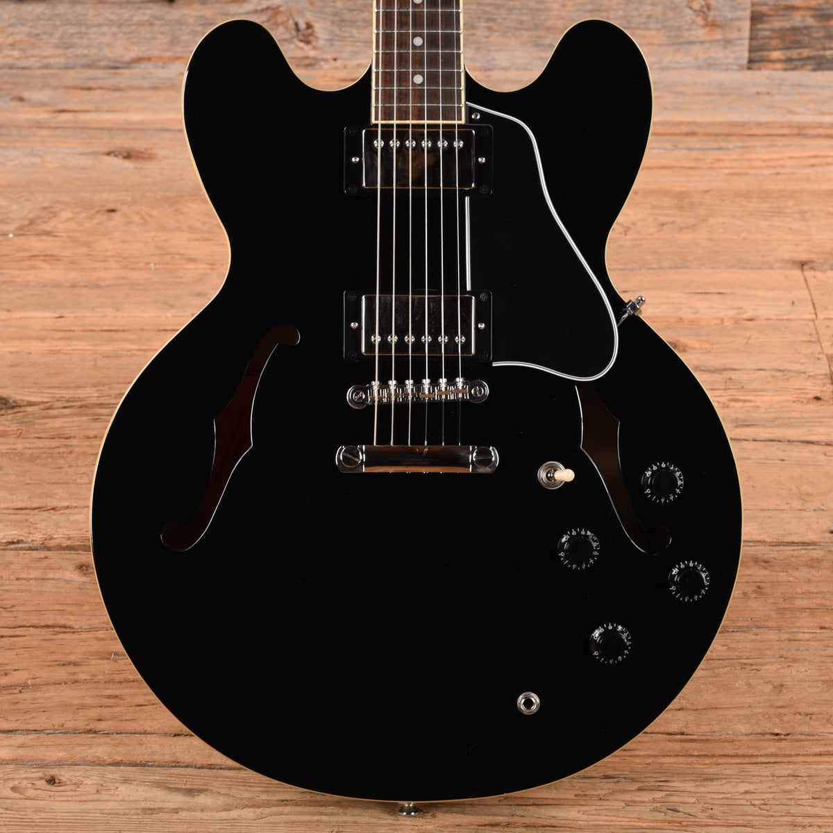 Epiphone ES-335 Ebony 2021 Electric Guitars