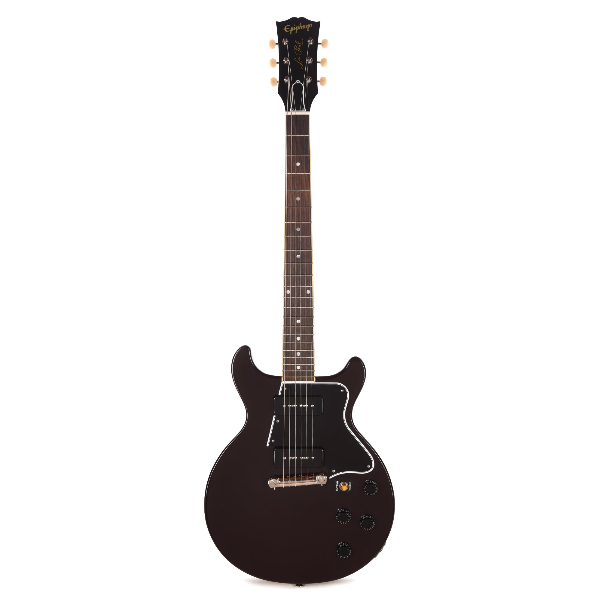 Epiphone Inspired by Gibson Custom 1960 Les Paul Special Double Cut Reissue Oxblood w/Gibson Custom Underwound P-90 Soapbars Electric Guitars