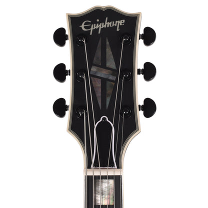 Epiphone Prophecy Les Paul Baritone Obsidian Storm Satin Electric Guitars