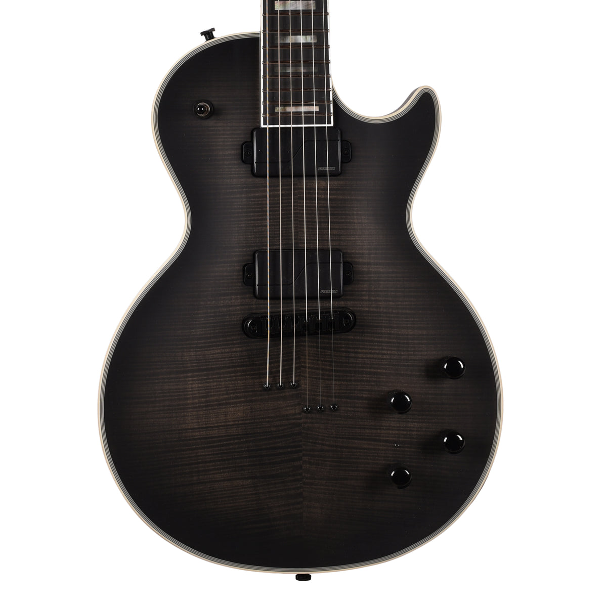 Epiphone Prophecy Les Paul Obsidian Storm Satin Electric Guitars